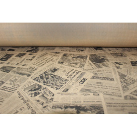 Tovaglia Carta Rotolo "Stampa" Kraft 1,2x100m 37g (1 Unità)