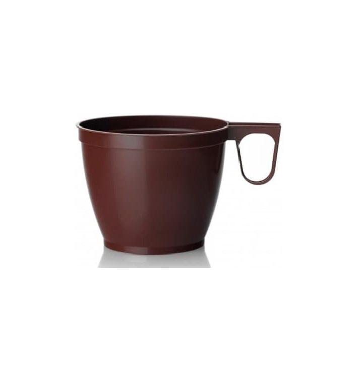 Tazze di Plastica Marrone 180ml (1.000 Pezzi) Tazze di Plastica Marrone 180ml (1.000 Pezzi)