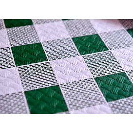 Tovaglia di Carta Taglio 1x1m "Quadro Verdes" 40g (400 Pezzi)