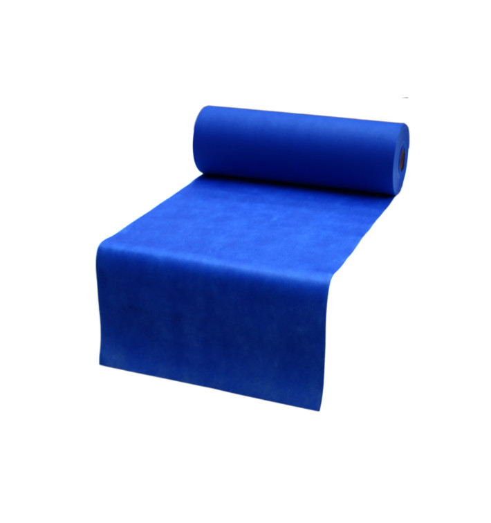 Tovaglia Rotolo Non Tessuto Pretagliati Blu Royal 0,4x48m 50g (6 Pezzi) Tovaglia Rotolo Non Tessuto Pretagliati Blu Royal 0,4x48m 50g (6 Pezzi)