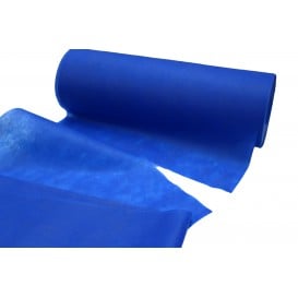 Tovaglia Rotolo Non Tessuto Pretagliati Blu Royal 0,4x48m 50g (6 Pezzi)