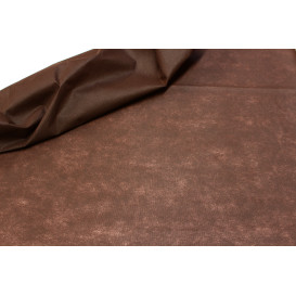 Tovaglia Non Tessuto Marron 120x120cm (150 Pezzi)