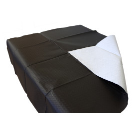Tovaglia di Carta Taglio 1x1 Nero 40g (400 Pezzi)