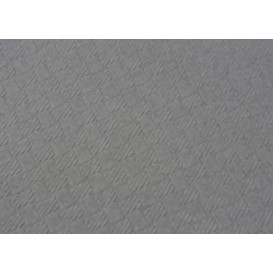 Tovaglia di Carta Taglio 1x1 Metro Grigio 40g (400 Pezzi)