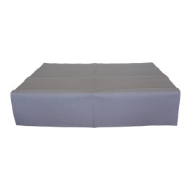 Tovaglia di Carta Taglio 1x1 Metro Grigio 40g (400 Pezzi)