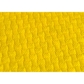 Tovaglia di Carta Taglio 1x1 Metro Giallo 40g (400 Pezzi)