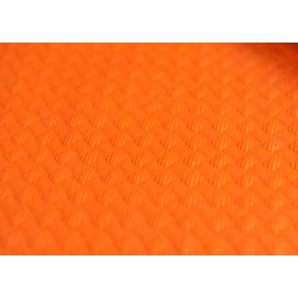 Tovaglia di Carta Taglio 1x1 Metro Arancione 40g (400 Pezzi)