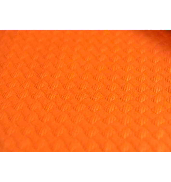 Tovaglia di Carta Taglio 1x1 Metro Arancione 40g (400 Pezzi) Tovaglia di Carta Taglio 1x1 Metro Arancione 40g (400 Pezzi)