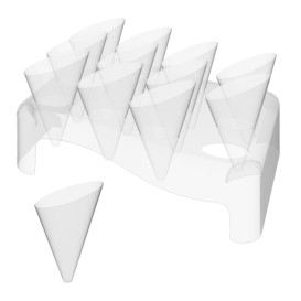 Coni Slice 55ml con Stand di Plastica 180x260mm (20 Unità)