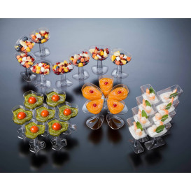 Coppa di Plastica Degustazione Penta Trasparente 66ml (12 Pezzi)