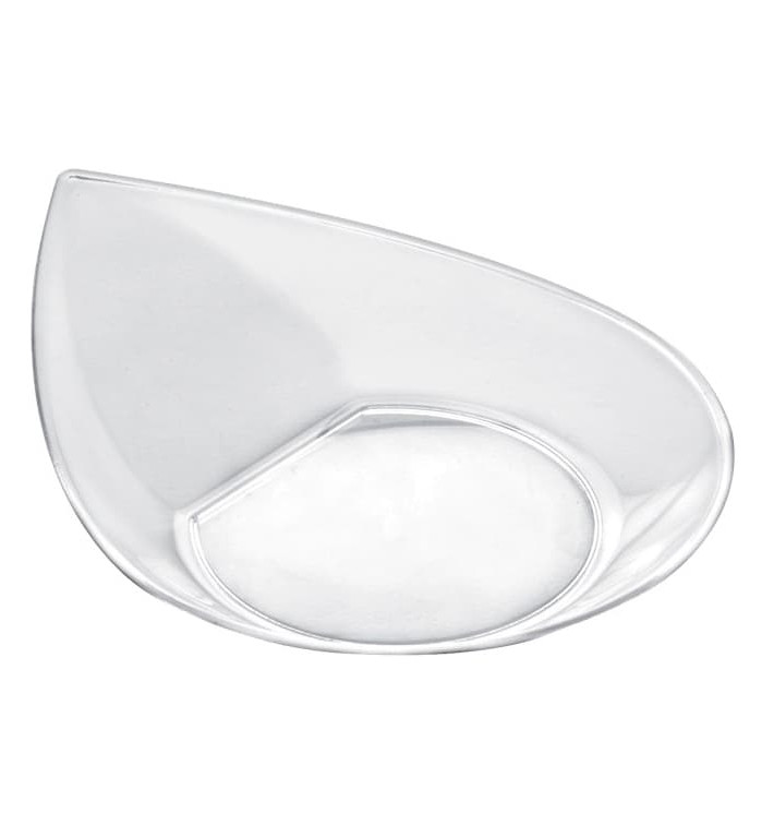 Piatto Degustazione Smart Transparente 8,6x7,1 cm (50 Pezzi) Piatto Degustazione Smart Transparente 8,6x7,1 cm (50 Pezzi)