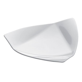 Piatto Degustazione Vela Small Bianco 8,5x8,5 cm (500 Pezzi)