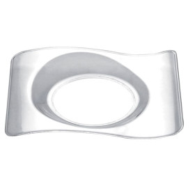 Piatto Degustazione Forma Transp. 8,0x6,6 cm (500 Pezzi)