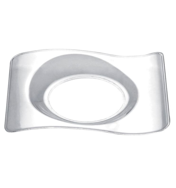 Piatto Degustazione Forma Transp. 8,0x6,6 cm (500 Pezzi)