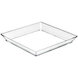 Vassoio Degustazione Medium Trasp. 13x13 cm (12 Pezzi)