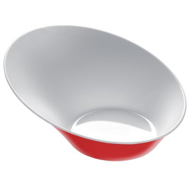 Ciotola di Plastica Degustazione "Sodo" in bianco e multicolore 50 ml (8 Pezzi)