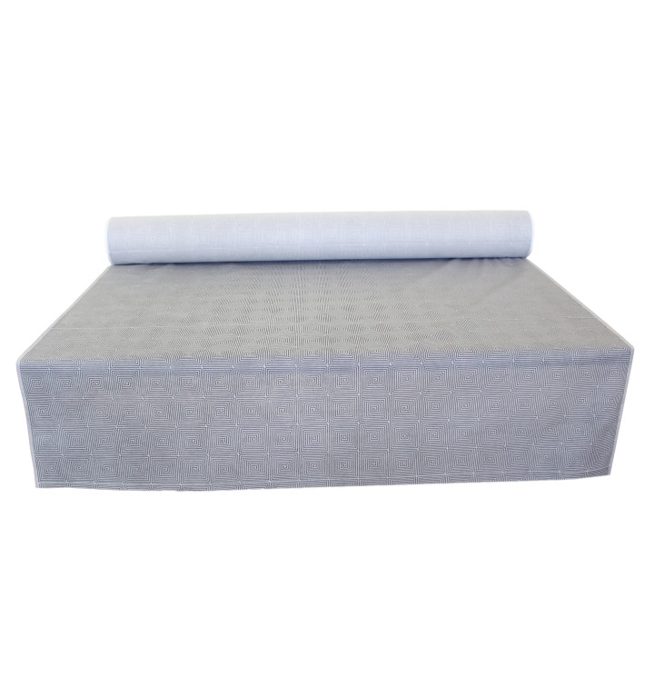 Tovaglia Rotolo Non Tessuto Bianco "Spirale" 1,2x50m 50g (1 Unità) Tovaglia Rotolo Non Tessuto Bianco "Spirale" 1,2x50m 50g (1 Unità)