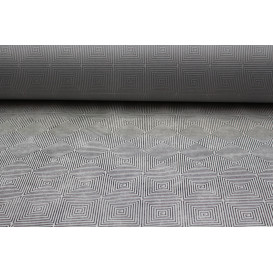 Tovaglia Rotolo Non Tessuto Bianco "Spirale" 1,2x50m 50g (6 Pezzi)