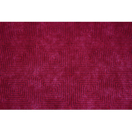 Tovaglia Rotolo Non Tessuto Bordò "Spirale" 1,2x50m 50g (6 Pezzi)