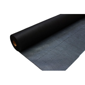 Tovaglia Rotolo Non Tessuto Nero "Spirale" 1,2x50m 50g (1 Unità)