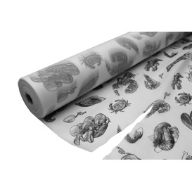 Tovaglia Rotolo Non Tessuto "Frutto di Mare" 1,2x50m 50g (1 Unità)