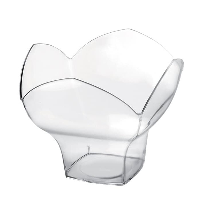 Ciotola di Plastica "Spring Dessert" Degustazione Transparente 100ml (25 Pezzi) Ciotola di Plastica "Spring Dessert" Degustazione Transparente 100ml (25 Pezzi)