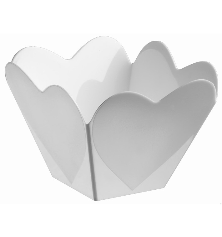 Ciotola di Plastica Degustazione "Cupido" Bianco 68 ml (25 Pezzi) Ciotola di Plastica Degustazione "Cupido" Bianco 68 ml (25 Pezzi)