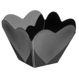 Ciotola di Plastica Degustazione "Cupido" Nero 68 ml (25 Pezzi)