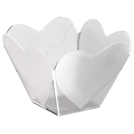 Ciotola di Plastica Degustazione "Cupido" Transparente 68 ml (500 Pezzi)