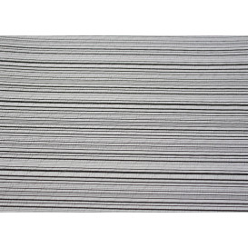 Tovaglia di Carta Taglio 1x1m "Basic Nero" 37g (400 Pezzi)