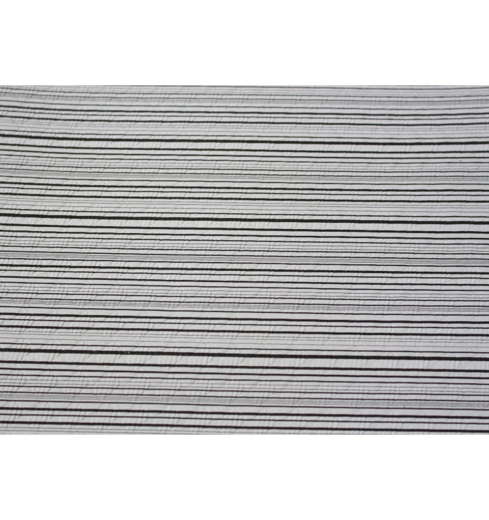 Tovaglia di Carta Taglio 1x1m "Basic Nero" 37g (400 Pezzi) Tovaglia di Carta Taglio 1x1m "Basic Nero" 37g (400 Pezzi)