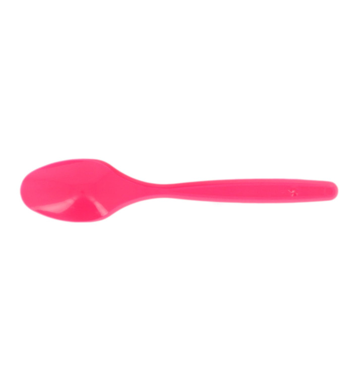 Cucchiaio di Plastica Fucsia PS 120mm (1200 Pezzi) Cucchiaio di Plastica Fucsia PS 120mm (1200 Pezzi)
