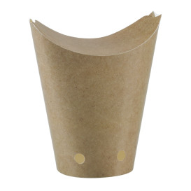 Scatola Chiuso de Cibo Kraft 325ml (50 Pezzi)