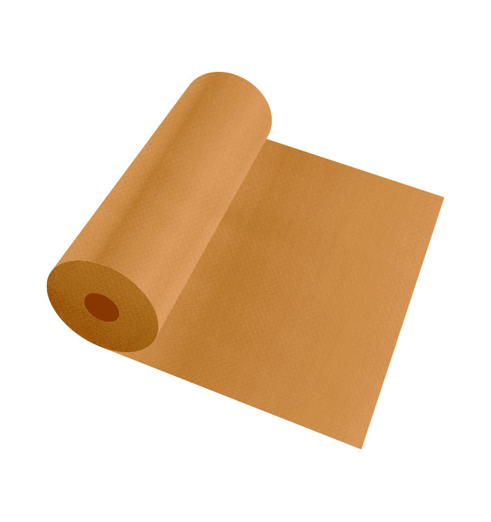 Tovaglia di Carta Rotolo Arancione 1x100.m 40g (1 Unità) Tovaglia di Carta Rotolo Arancione 1x100.m 40g (1 Unità)