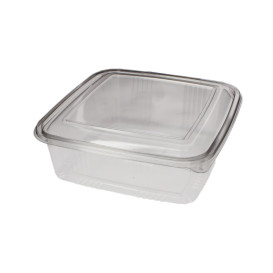 Contenitore Quadrato Coperchio PET 1500 ml (200 Pezzi)