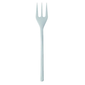 Mini-Forcheta di plastica Degustazione Bianco 100 mm (50 Pezzi)