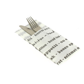 Tovagliolo Portaposate di Carta 40x40cm Buon Appetito (960 Pezzi)
