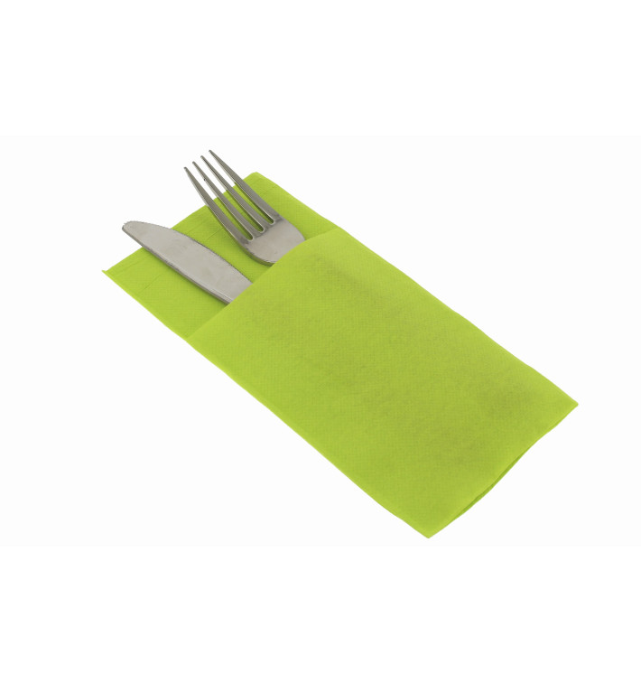 Tovagliolo Portaposate di Carta 40x40cm Pistacchio (30 Pezzi) Tovagliolo Portaposate di Carta 40x40cm Pistacchio (30 Pezzi)