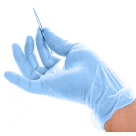 Guanti in Vinile Senza Polvere Blu Taglia M (1000 Pezzi)