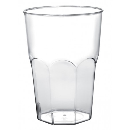 Bicchiere Riutilizzabile Infragibile PP Cocktail Trasp. Ø8,4cm 420ml (420 Pezzi)