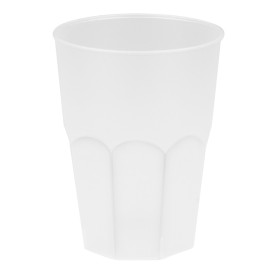 Bicchiere Plastica "Frost" Bianco PP 350ml (20 Pezzi)