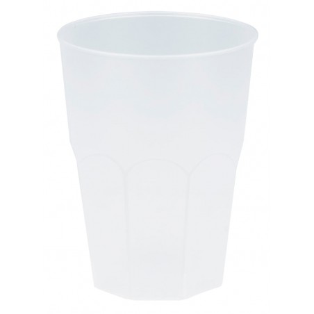 Bicchiere Riutilizzabile Infragibile PP "Frost" Bianco 420ml (420 Pezzi)