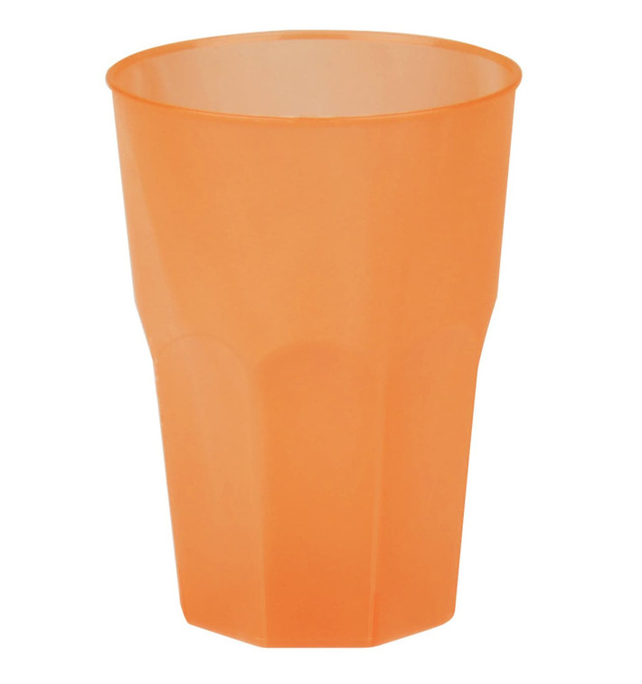 Bicchiere Plastica"Frost" Arancione PP 350ml (20 Pezzi)