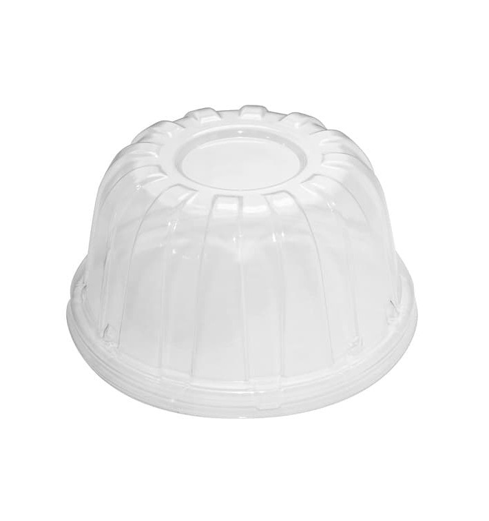 Coperchio Alto di Plastica PS Trasparente Ø11,7cm (50 Pezzi) Coperchio Alto di Plastica PS Trasparente Ø11,7cm (50 Pezzi)