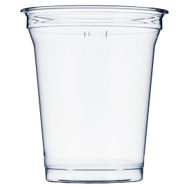 Bicchiere di Plastica Rigida in PET 420 ml Ø9,3cm (50 Pezzi)