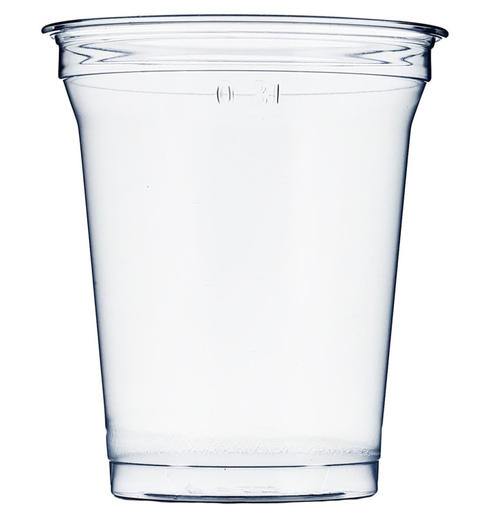 Bicchiere di Plastica Rigida in PET 420 ml Ø9,3cm (50 Pezzi) Bicchiere di Plastica Rigida in PET 420 ml Ø9,3cm (50 Pezzi)