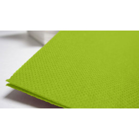 Tovagliolo di Carta 40x40cm Pistacchio Punta- Punta (50 Pezzi)