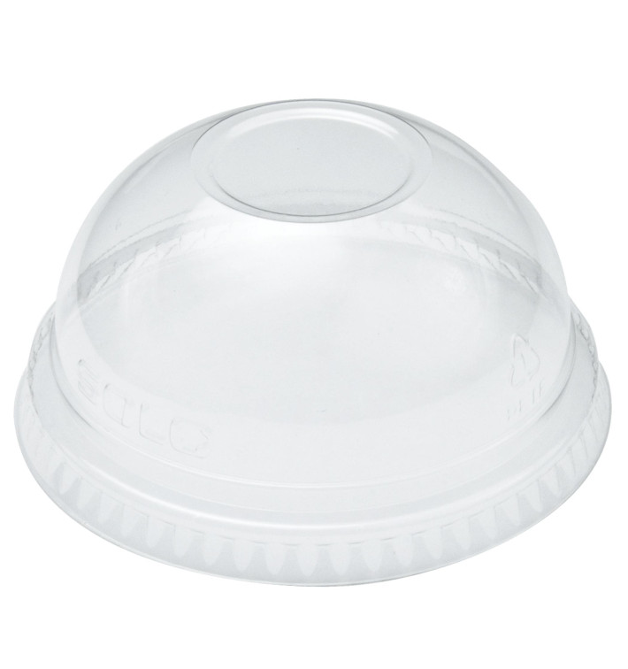 Coperchio Cupola Chiuso PET Glas Ø9,8cm (1000 Pezzi) Coperchio Cupola Chiuso PET Glas Ø9,8cm (1000 Pezzi)