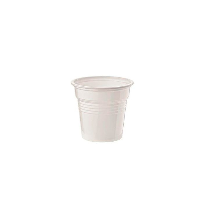 Bicchiere di Plastica PS Bianco 80ml Ø5,7cm (50 Pezzi) Bicchiere di Plastica PS Bianco 80ml Ø5,7cm (50 Pezzi)