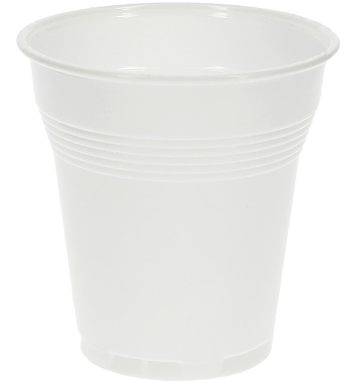 Bicchiere di Plastica PS Vending Bianco 160 ml (3.000 Pezzi) Bicchiere di Plastica PS Vending Bianco 160 ml (3.000 Pezzi)